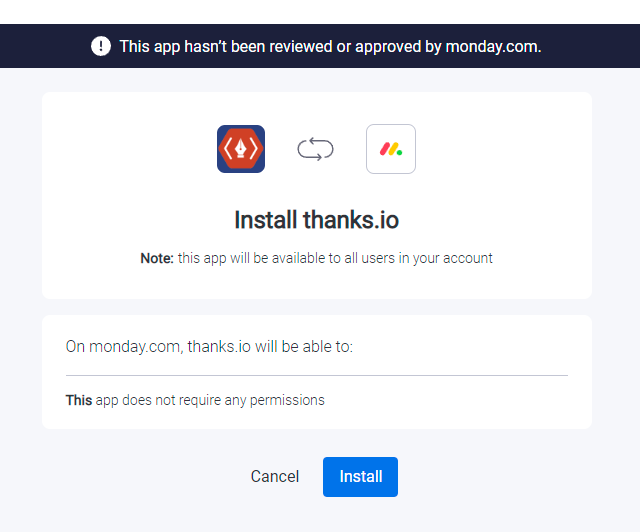 Click Install